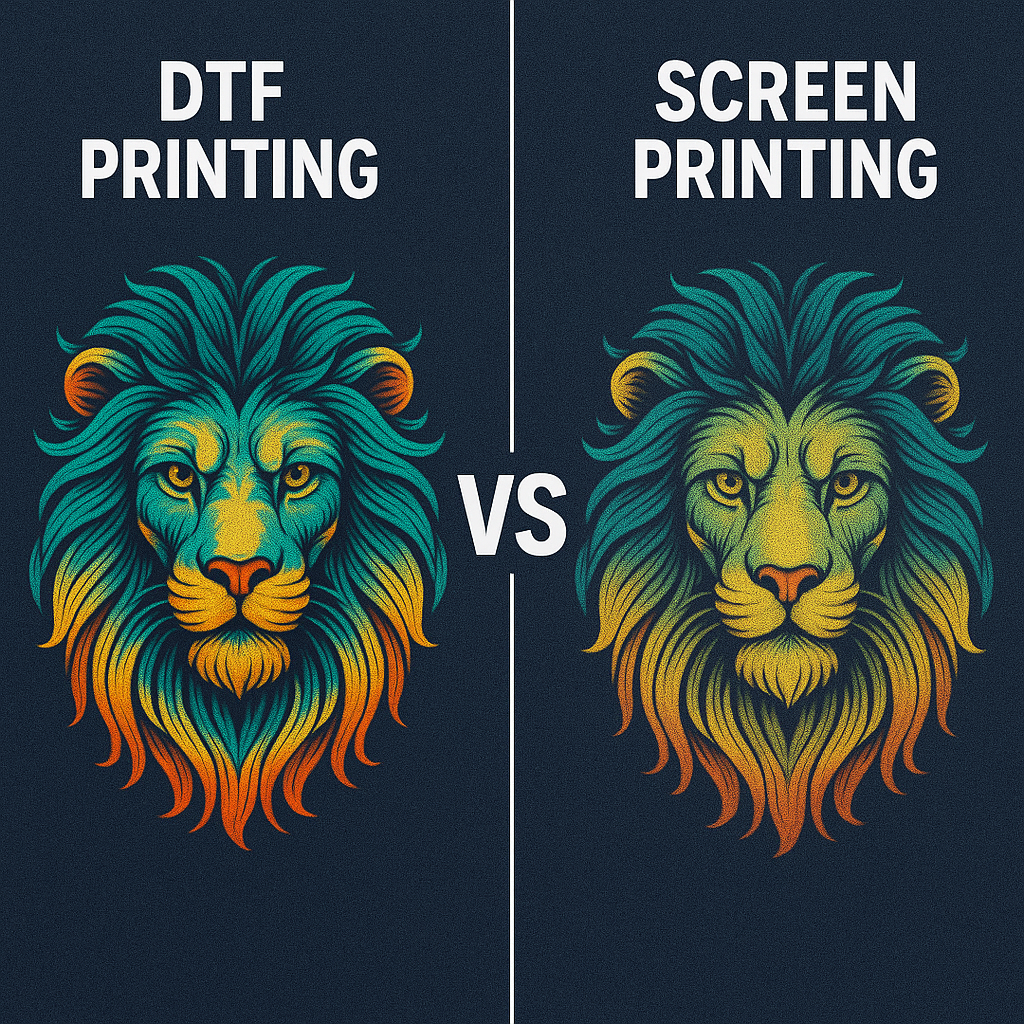 DTF Printing vs. Screen Printing: Which is Best for Your Business?