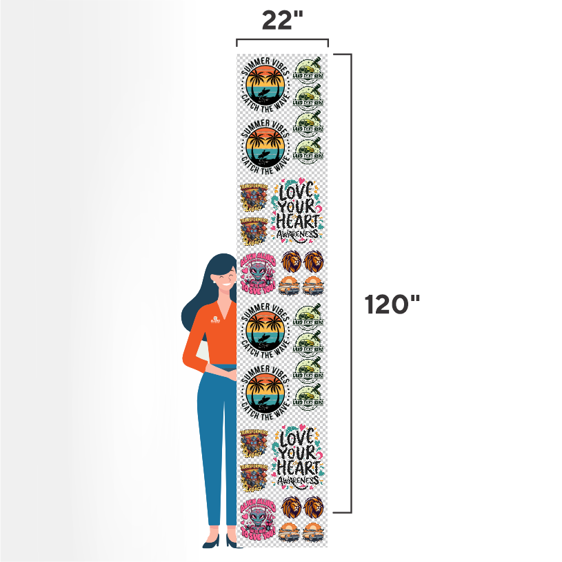 Upload DTF Gang Sheets