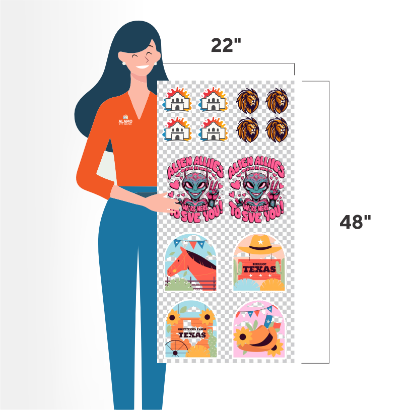 Upload DTF Gang Sheets