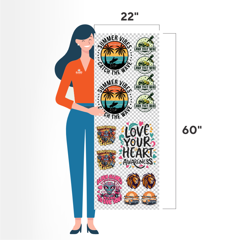 Upload DTF Gang Sheets