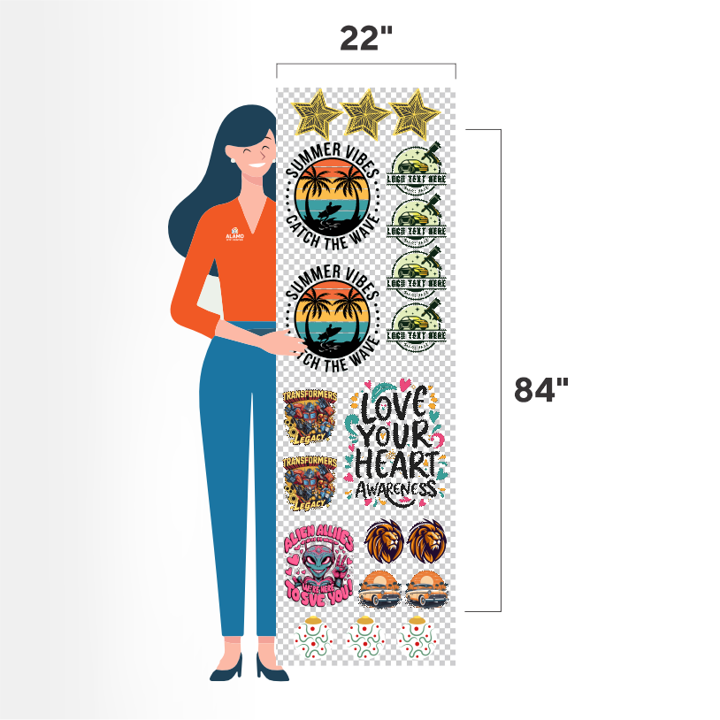 Upload DTF Gang Sheets