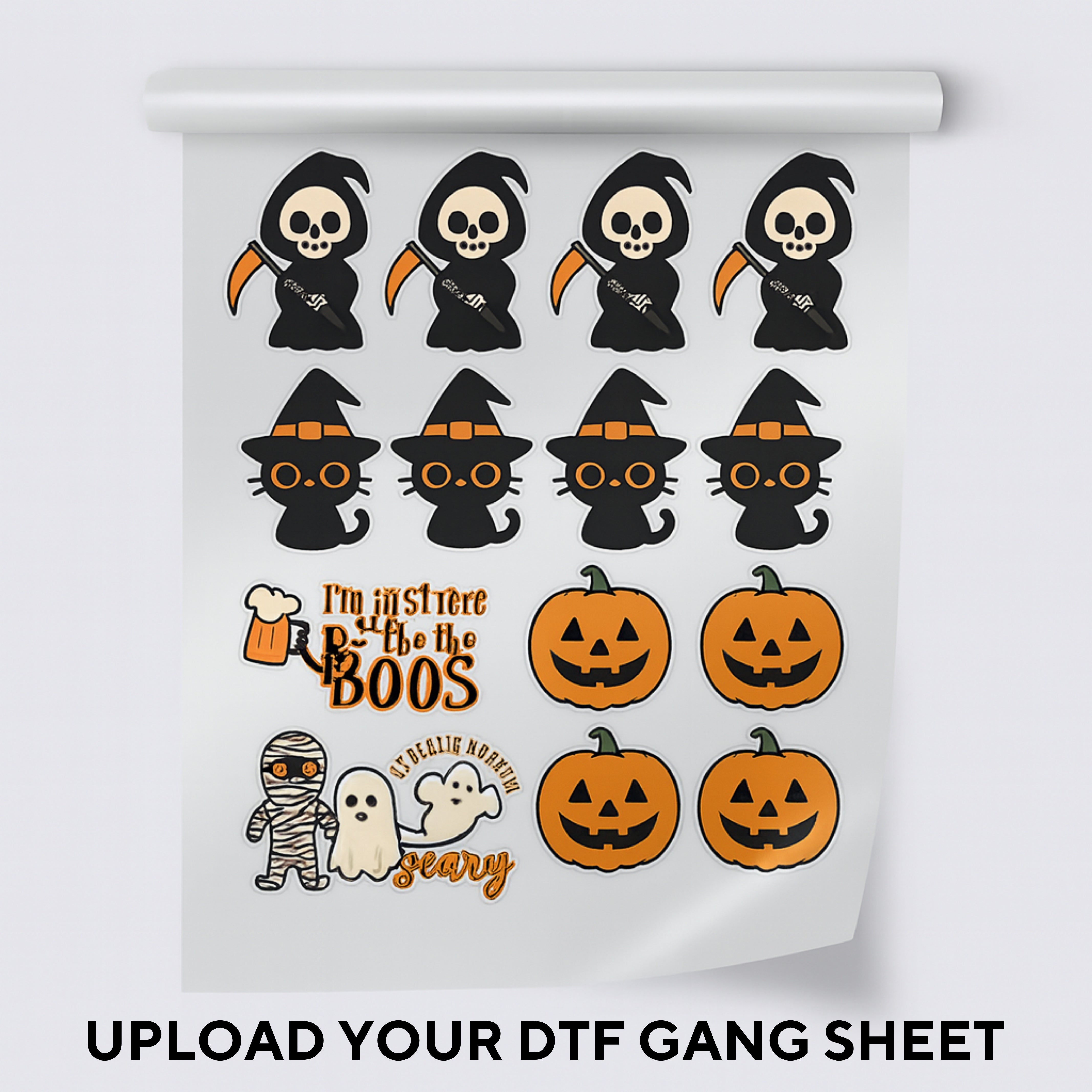 Upload DTF Gang Sheets