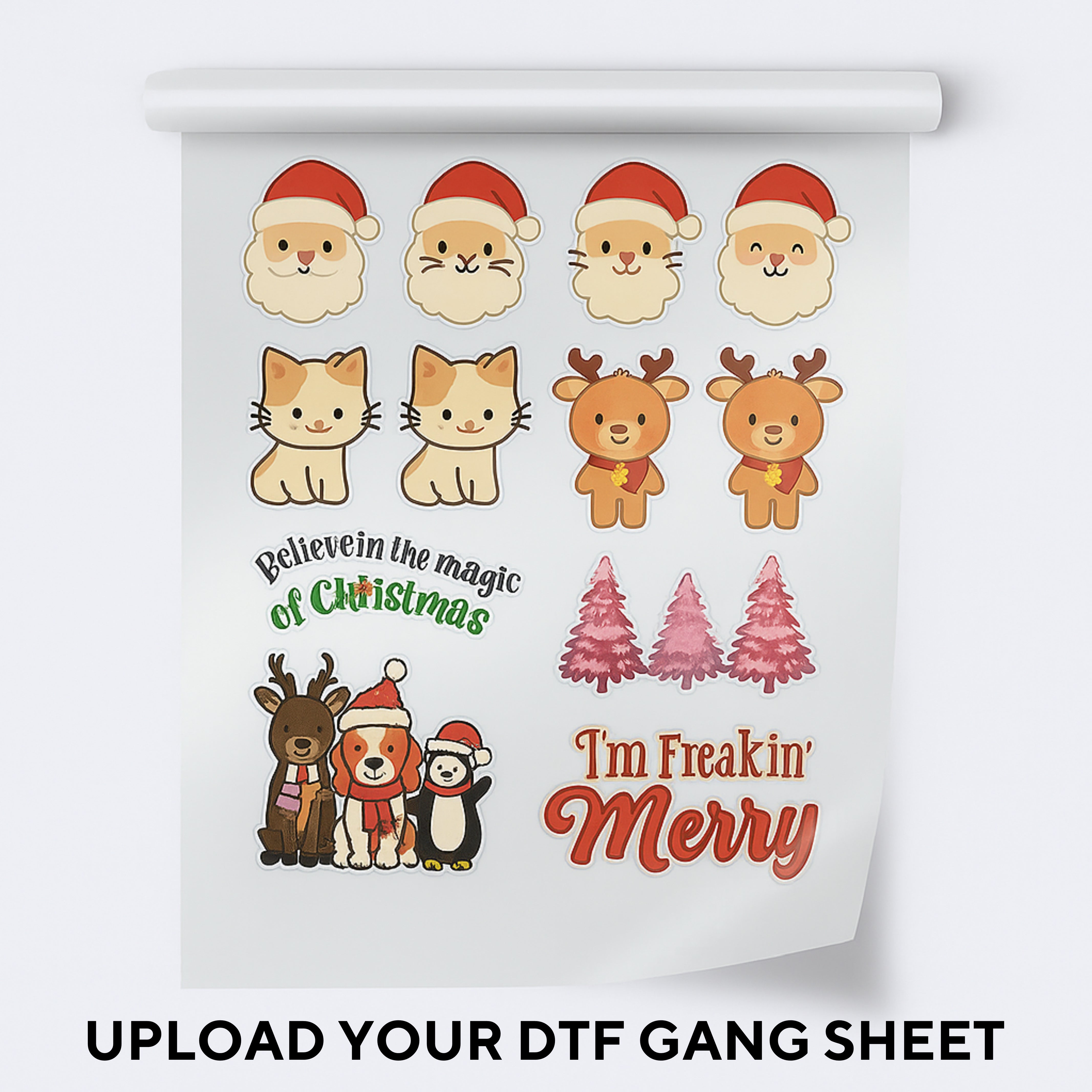 Upload DTF Gang Sheets